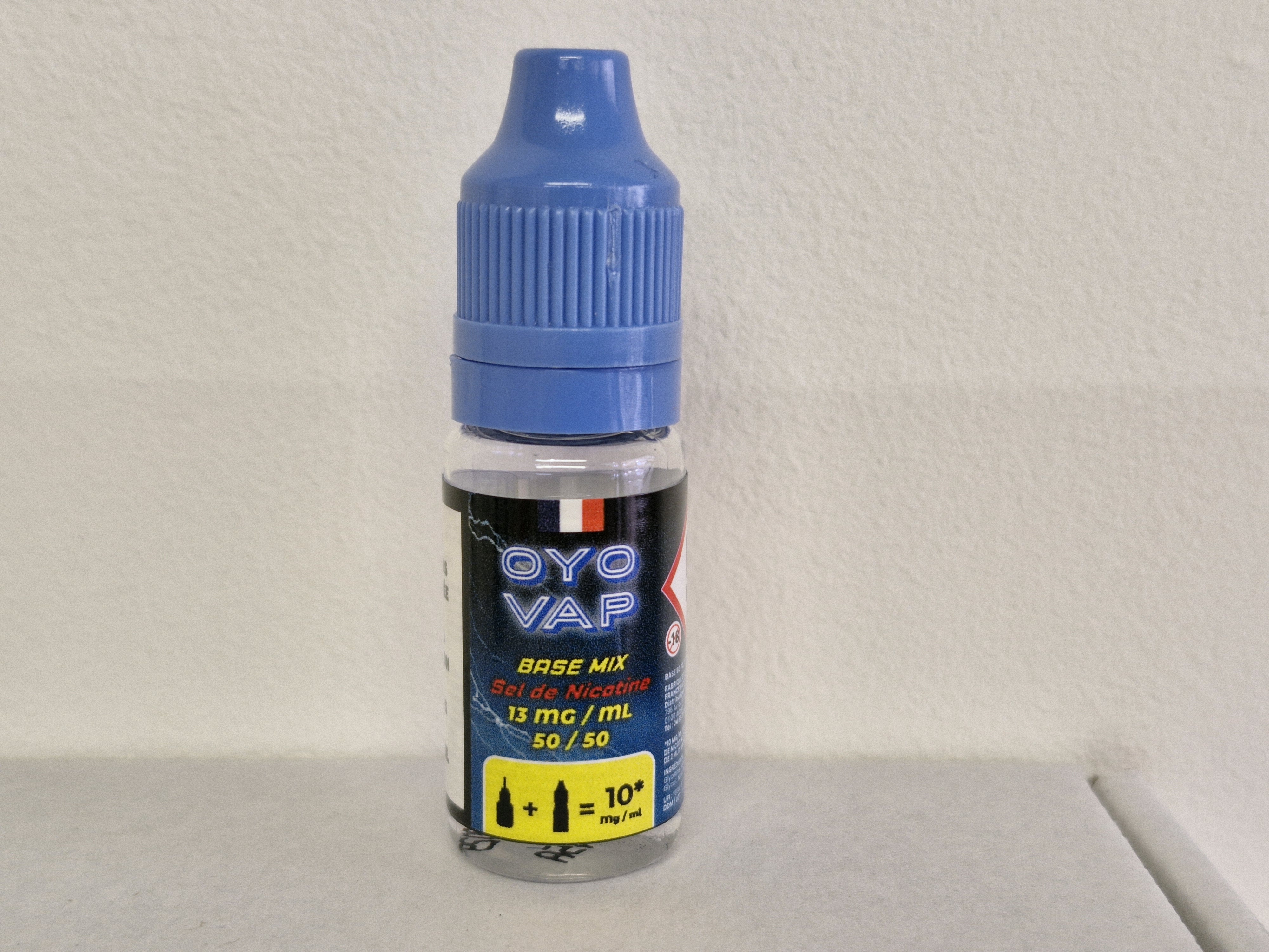 Base sel de nicotine 10 mg e-liquide