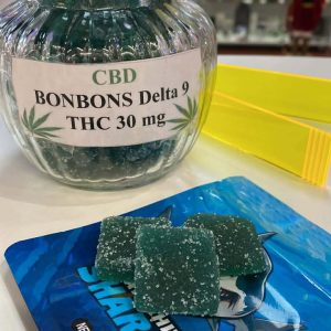 Lot de 3 Bonbons Delta-9 30mg saveur Myrtille