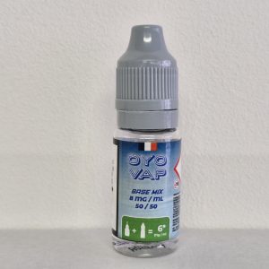Base nicotine 6 mg/ml e-liquide