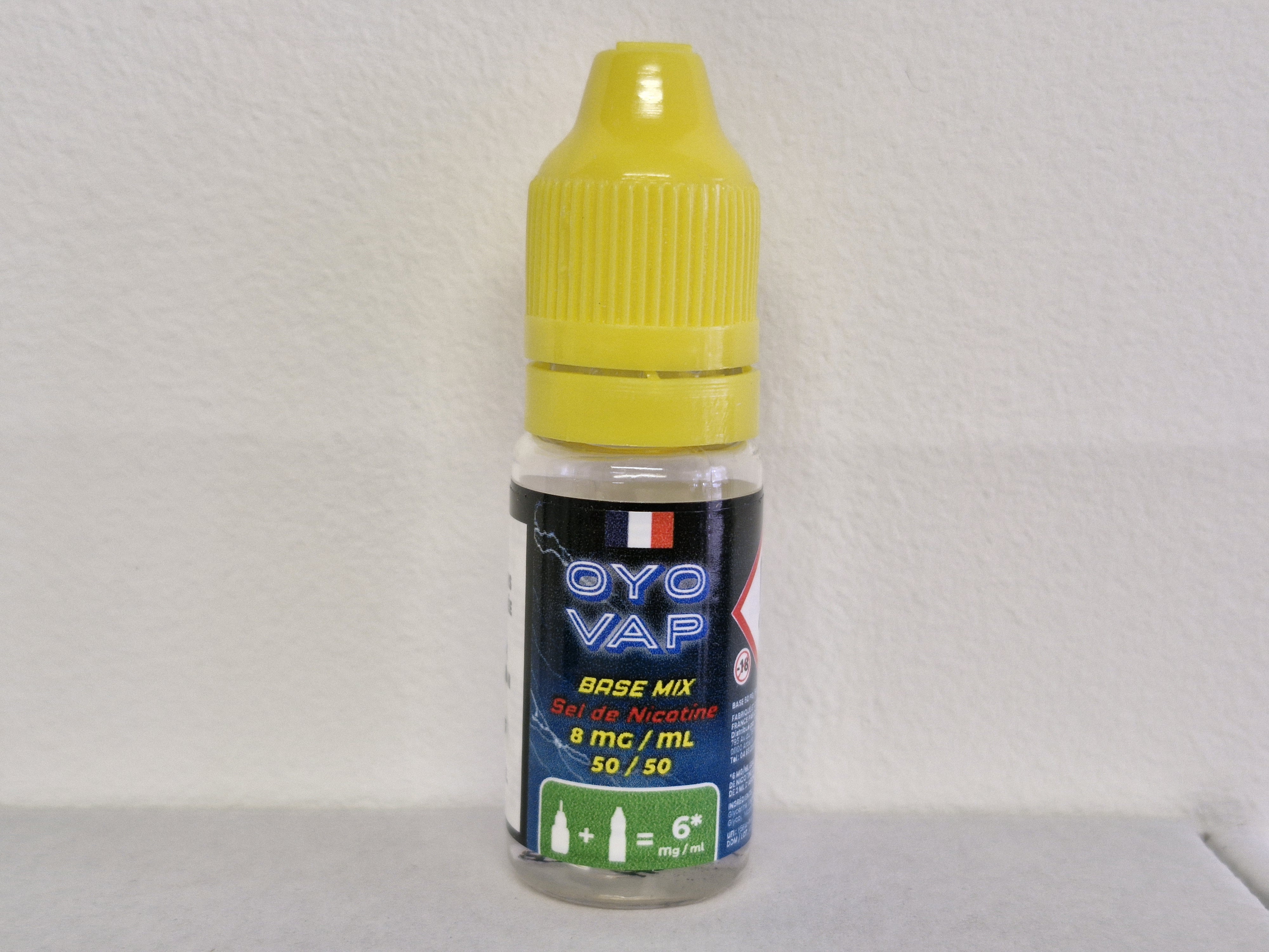 Base sel de Nicotine 6mg e-liquide
