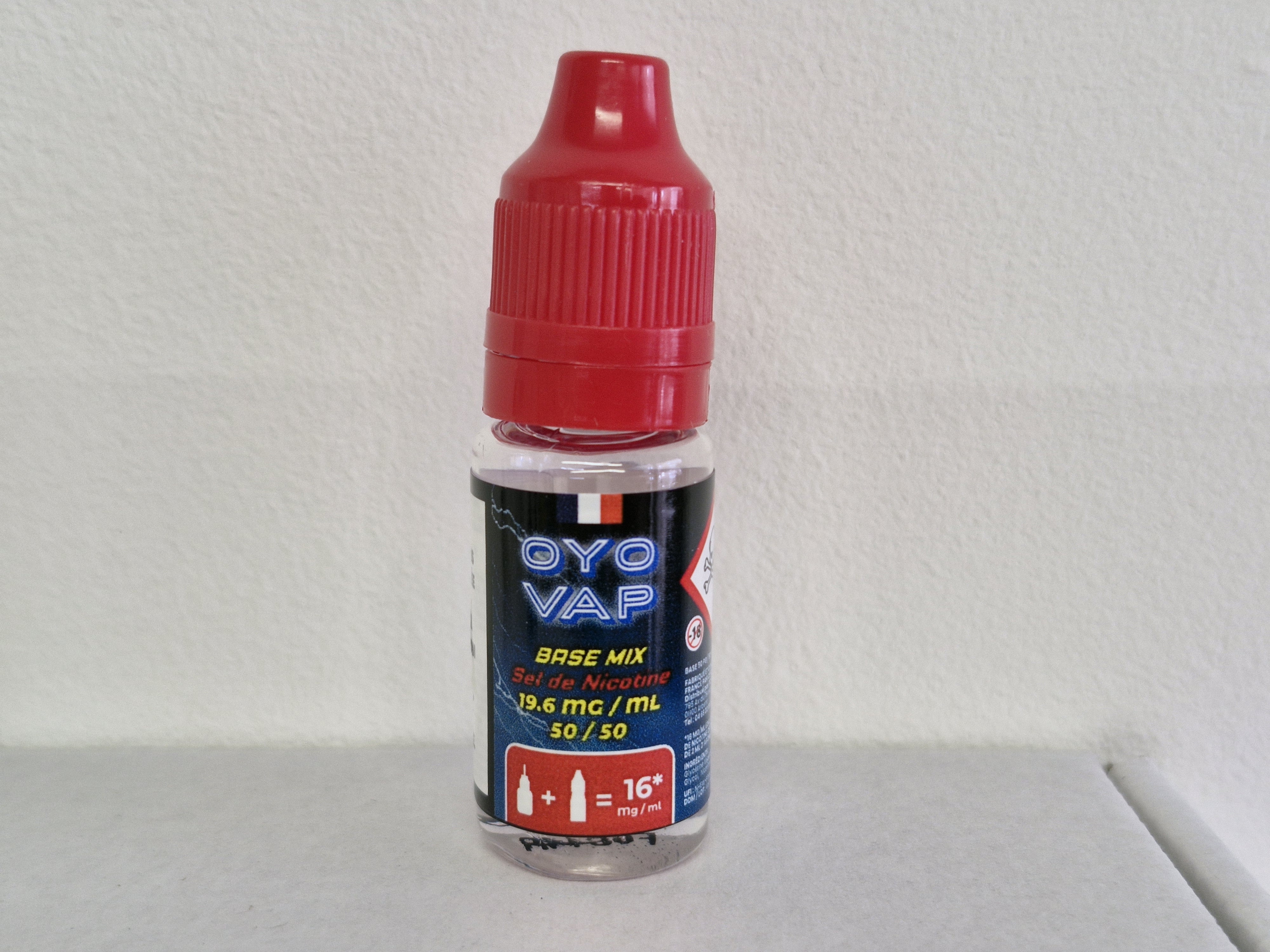 Base sel de nicotine 16 mg e-liquide